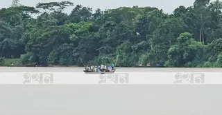 মেঘালয়ের ভারী বর্ষণে নেত্রকোণায় বিভিন্ন নদনদীর পানি বাড়ছে